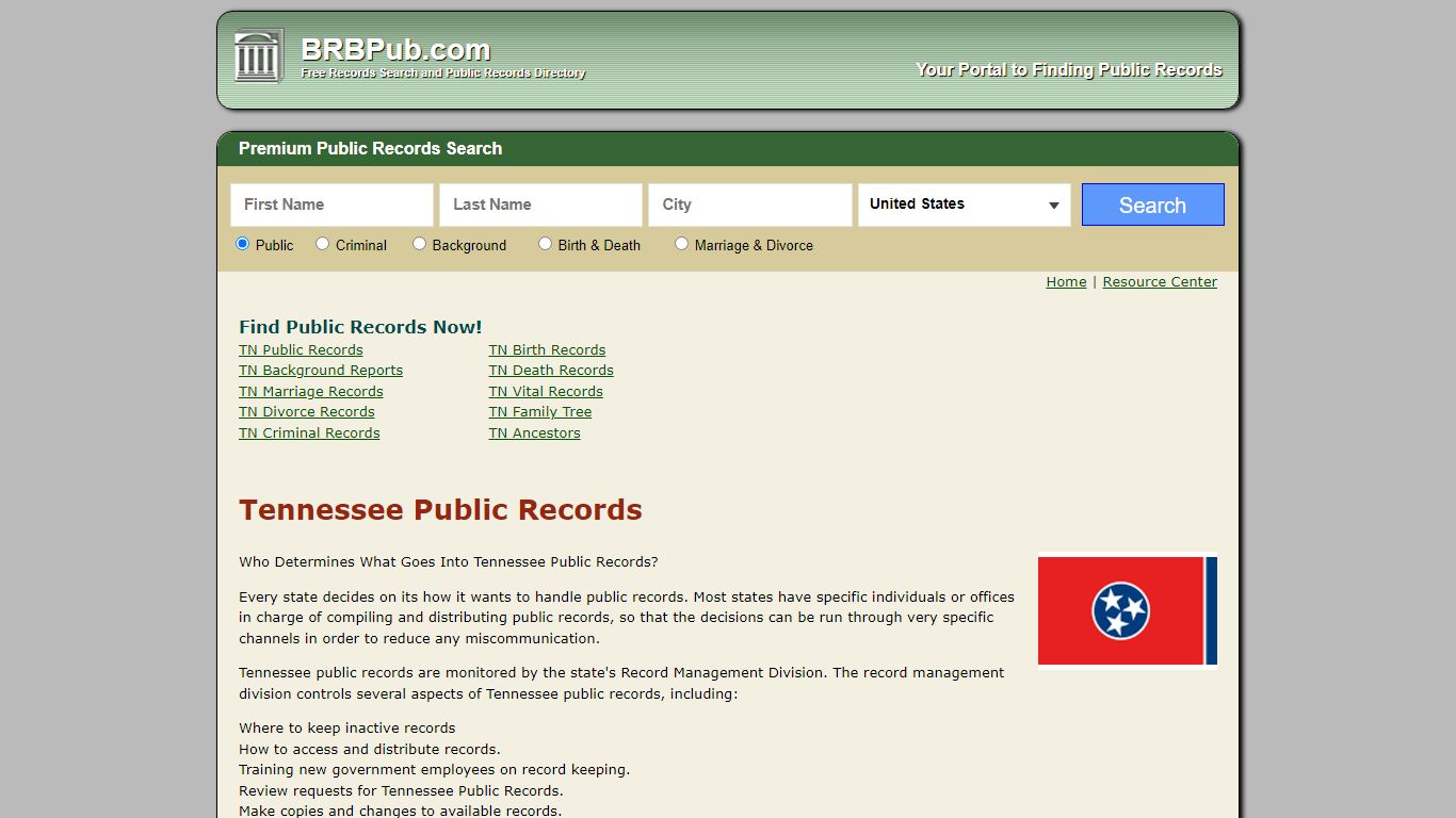 Free Tennessee Public Records | Search Criminal and Civil ...